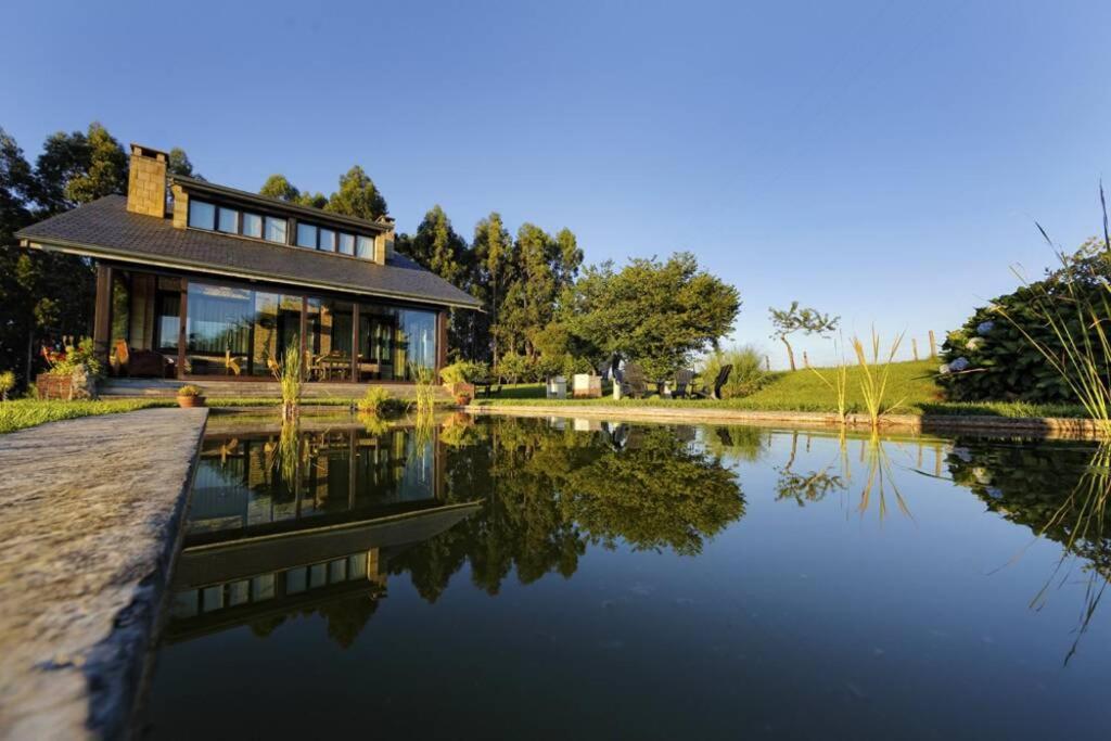 Casa Con Gran Jardin Y Piscina En Cabarceno Villa Villanueva  Екстериор снимка